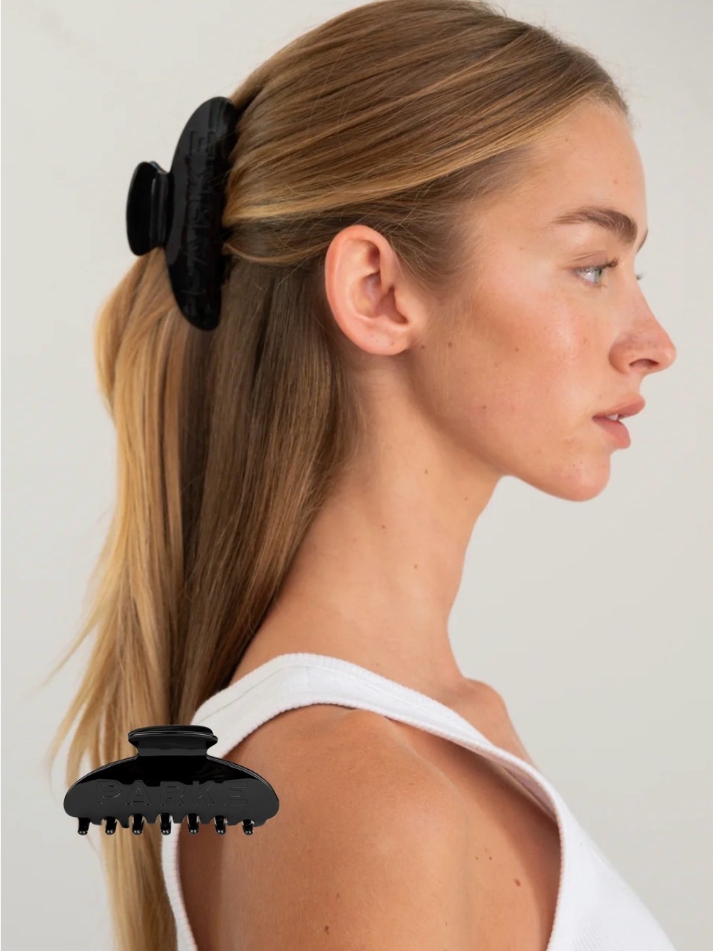 PARKE Black Claw Clip - New